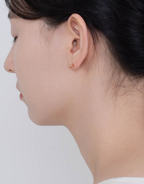 Sophisticated Knot Sterling Silver Studs: Elegance Redefined